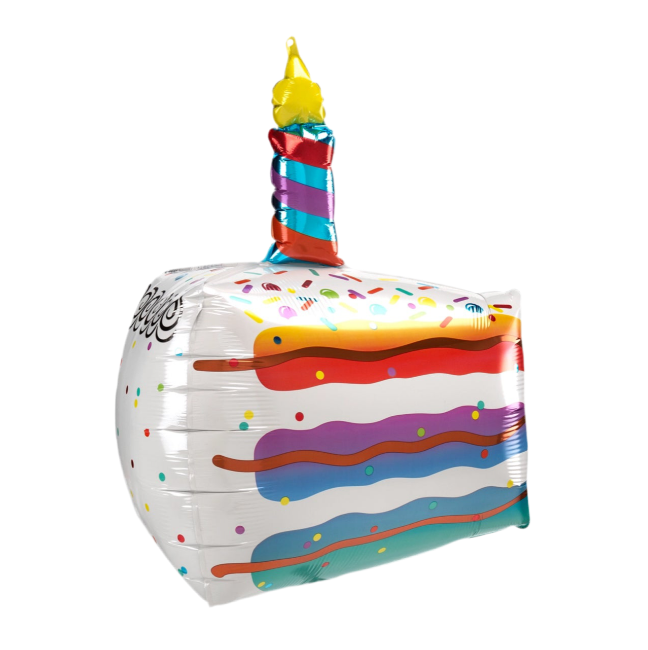 Anagram 25" Cake Slice UltraShape Foil Balloon